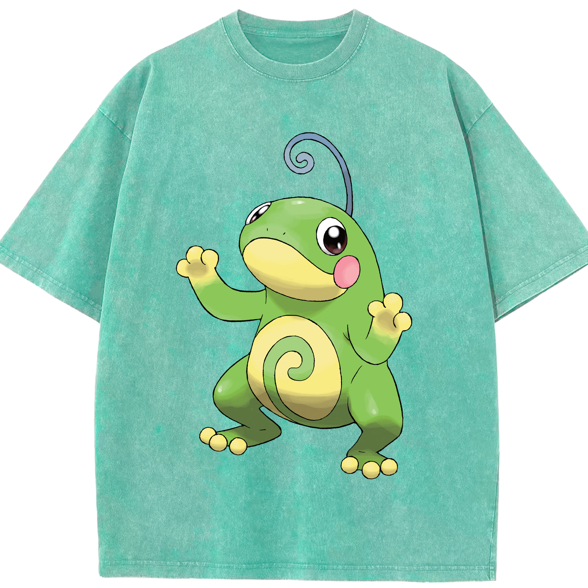 （画像用） ポケットモンスター Pokémon 綿100% ヴィンテージ風 半袖Tシャツ（フロントプリント）